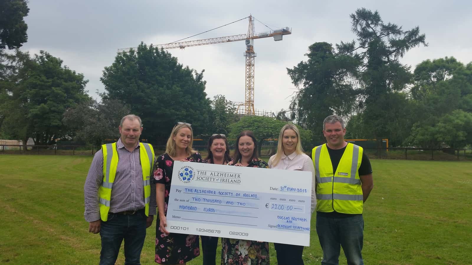 Presentation of cheque 