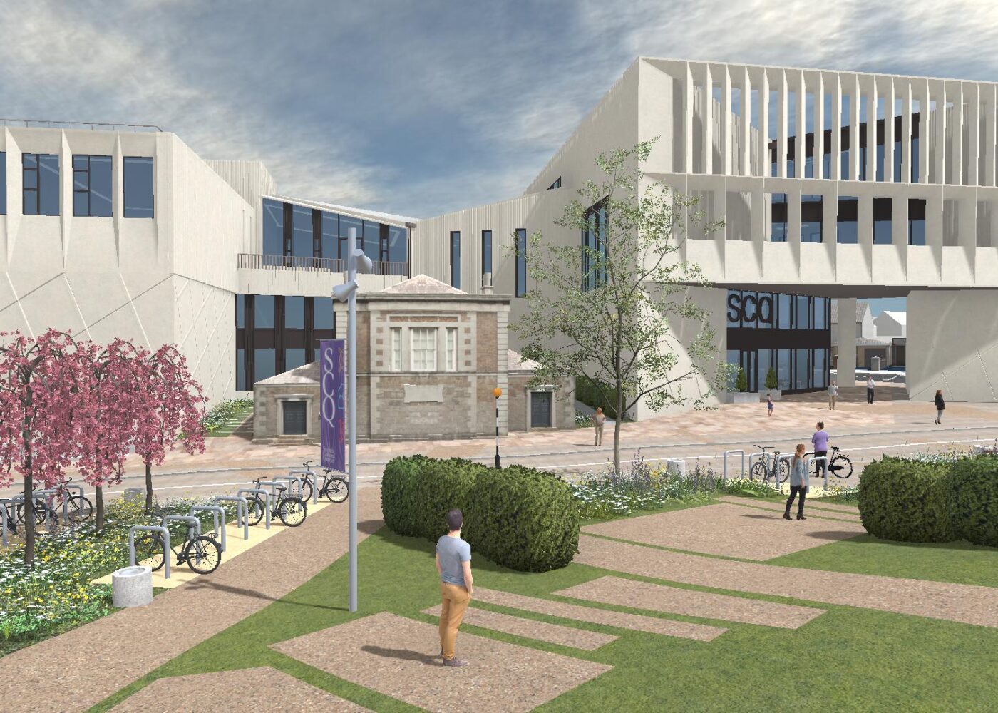 Swords Cultural Centre 3D model 1