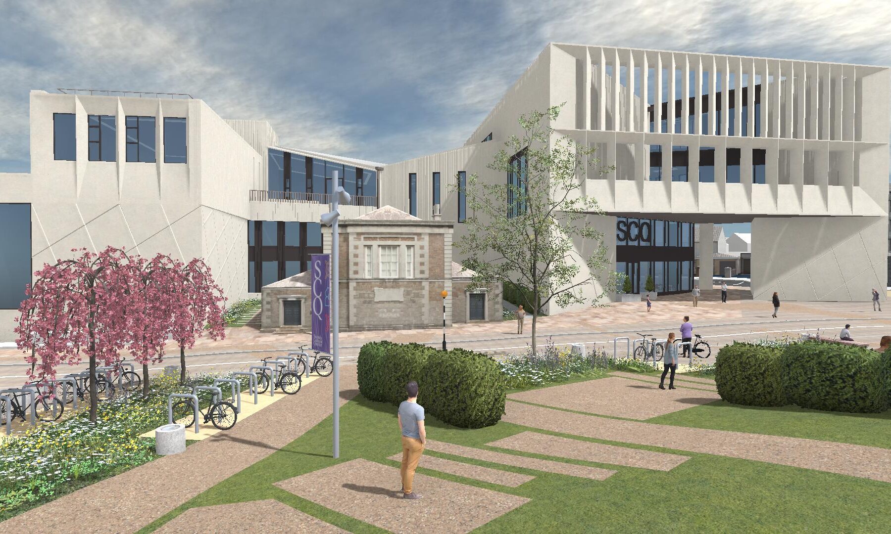 Swords Cultural Centre 3D model 1